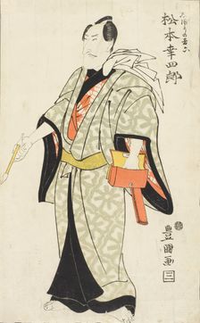 Actor Matsumoto Koshiro V, between circa 1805 and circa 1810. Creator: Utagawa Toyokuni I