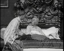 Actor Ralph Lynn Performing in the Play Thark at the Aldwych Theatre London, 1920s. Creator: British Pathe Ltd