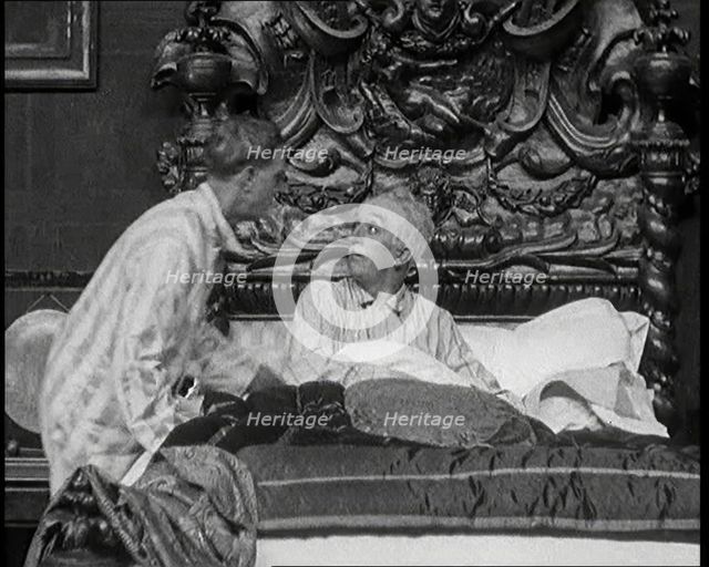 Actor Ralph Lynn Performing in the Play 'Thark' at the Aldwych Theatre London, 1920s. Creator: British Pathe Ltd.