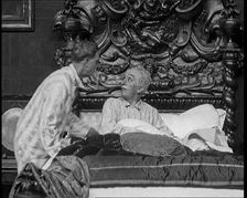 Actor Ralph Lynn Performing in the Play Thark at the Aldwych Theatre London, 1920s. Creator: British Pathe Ltd