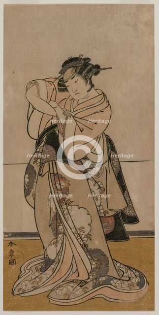 Actor Yamashita Yaozo. Creator: Katsukawa Shunsho (Japanese, 1726-1792).