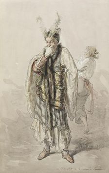 Actors, 1855-1857. Creator: Paul Gavarni