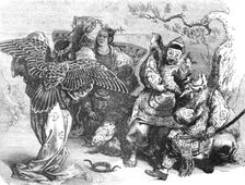 Actors and Ballet-Girls of the Mikado's court; A European Sojourn in Japan 1875. Creator: Unknown