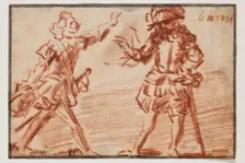 Actors, late 15th or early 16th century. Creator: Claude Gillot