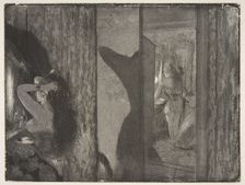 Actresses in Their Dressing Rooms, 1879-80. Creator: Edgar Degas