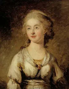 Actress Anna Sofia Hagman. Creator: Carl Fredrik von Breda