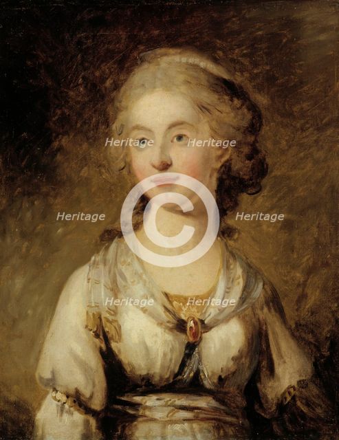 Actress Anna Sofia Hagman. Creator: Carl Fredrik von Breda.