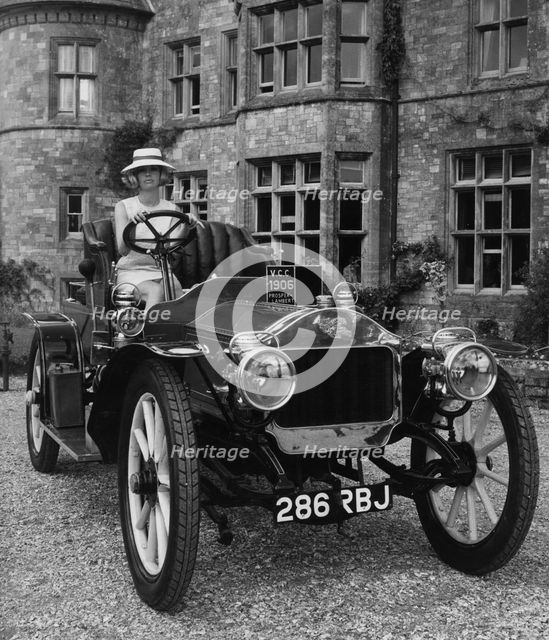 Actress Susannah York on 1906 Prosper Lambert at Beaulieu. Creator: Unknown.