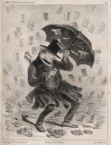 Actualités: Comment! on ne fera pas des processions pour faire changer ce temps là?...... Creator: Clémente Pruche (French, 1831-1870)