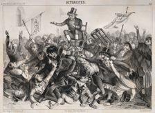 Actualités: Élections dAngleterre, 1841. Creator: Clémente Pruche (French, 1831-1870)