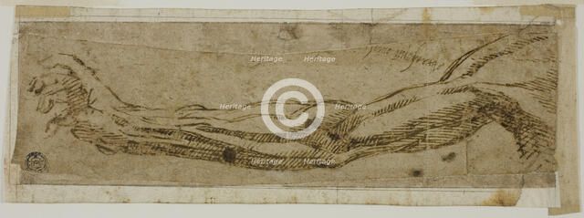 Academic Arm, Extended, 1500/10. Creator: Unknown.