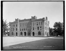 Academic building from the area, M.M.A., Orchard Lake, Michigan, between 1890 and 1901. Creator: Unknown