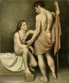 Academic Study of a Man and a Woman, 1808. Creator: Wouter Mol