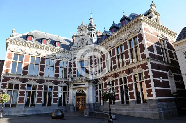 Academiegebouw (Utrecht University Hall), Utrecht, Netherlands, 19th century.  Creator: LTL.
