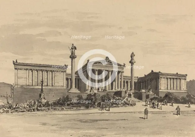 Academy, 1890. Creator: Themistocles von Eckenbrecher.