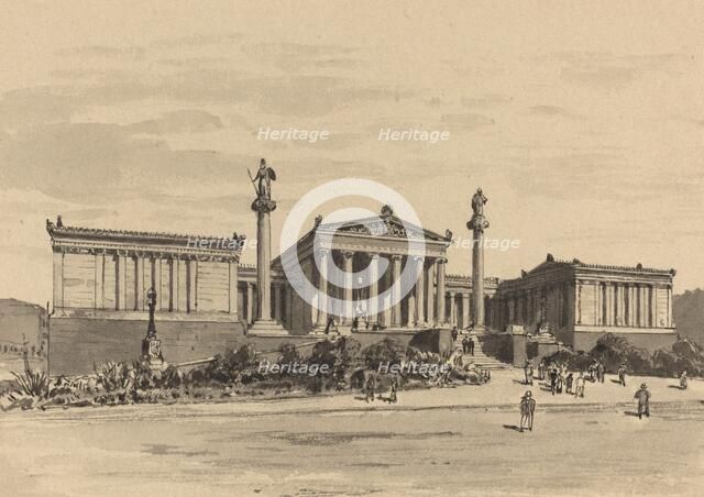 Academy, 1890. Creator: Themistocles von Eckenbrecher.