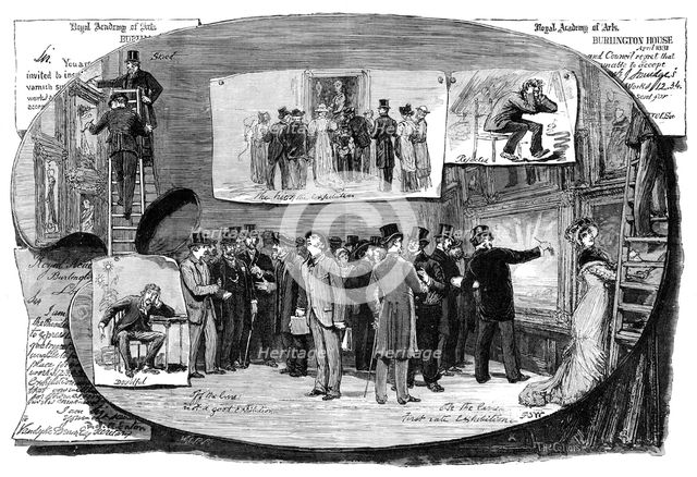 Academy Notes, 1881. Creator: William James Palmer.