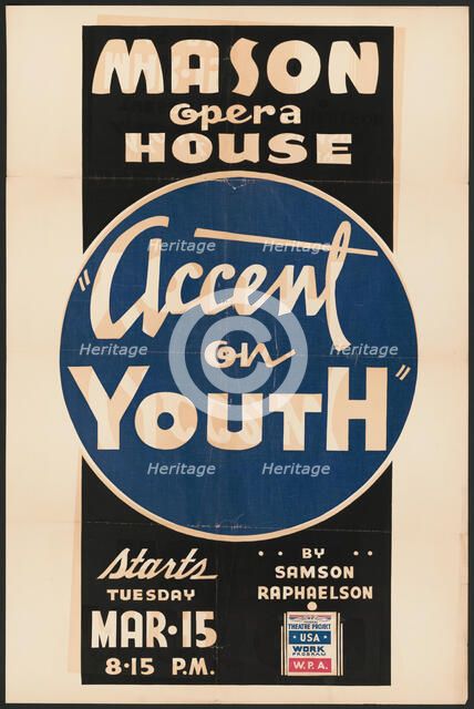 Accent on Youth, Los Angeles, 1938. Creator: Unknown.
