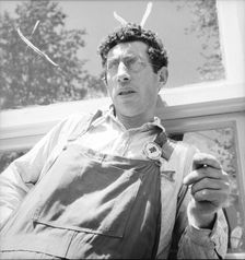 Accepted applicant for resettlement on the Hightstown project - Jewish-American, 1936. Creator: Dorothea Lange