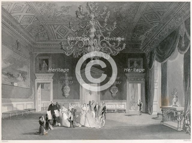 Accession of Queen Victoria, St James's Palace, London, 1837. Artist: Unknown.