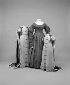 Accession and coronation robes, 1837-1937. Creator: Unknown