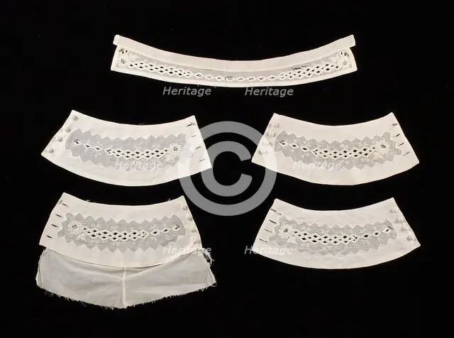 Accessory set, American, ca. 1865. Creator: Unknown.