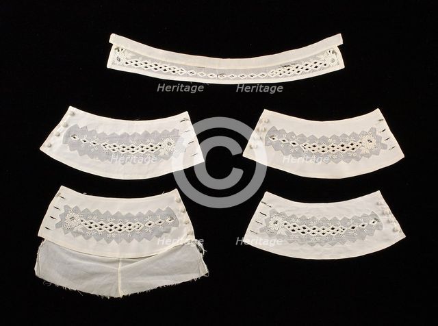 Accessory set, American, ca. 1865. Creator: Unknown.