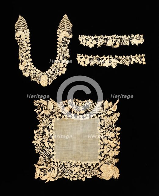 Accessory set, Irish, ca. 1850. Creator: Unknown.