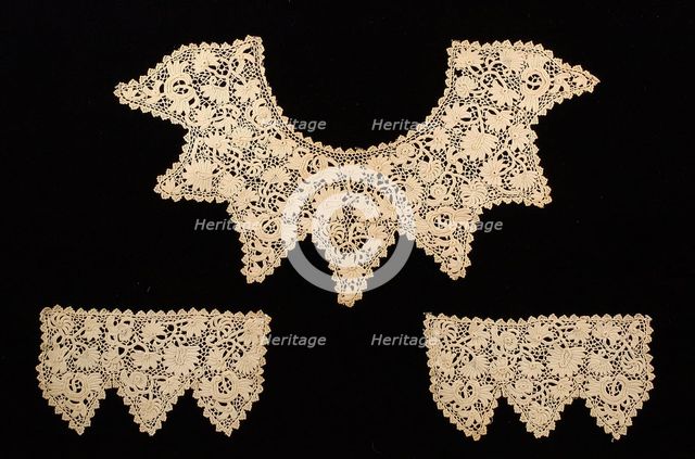Accessory set, Irish, ca. 1890. Creator: Unknown.