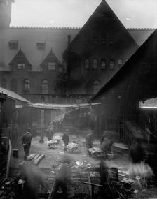 Accident at M.C.R.R. depot, Nov. 12th, 1906, Detroit, Mich., 1906 Nov 12. Creator: Unknown