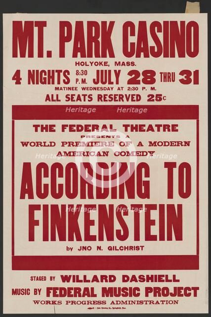 According to Finkenstein 2, Holyoke, MA, [193-]. Creator: Unknown.