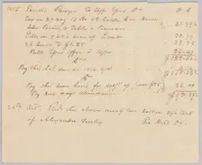 Account of taxable property, including enslaved persons, owned by Edward Rouzee, October 26, 1815. Creator: Unknown