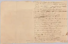 Accounting record for the Rouzee family with notes on hires of enslaved persons, 1810-1811. Creator: Unknown