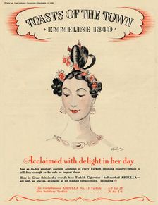 Acclaimed with delight in her day, Toasts of the Town - Emmeline 1840 1940