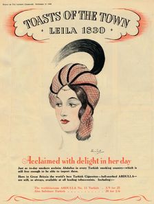 Acclaimed with delight in her day, Toasts of the Town - Leila 1830 1940