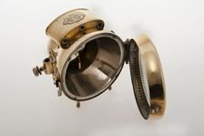 Acetylene gas headlamp from 1904 Daimler. Creator: Unknown