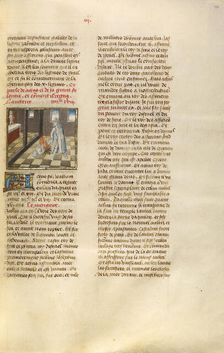 Achaz Burning the Image of Moloch; Miroir Historial, about 1475. Creator: Unknown