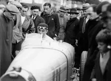 Achille Varzi in a Bugatti T51, winner of the Monaco Grand Prix, 1933