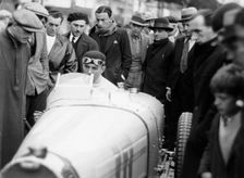 Achille Varzi in a Bugatti T51, winner of the Monaco Grand Prix, 1933
