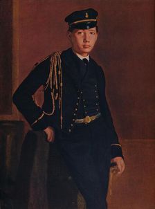 Achille de Gas in the Uniform of a Cadet 1856-1857. Artist: Edgar Degas