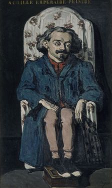 Achille Emperaire, 1867-1868. Artist: Cézanne, Paul (1839-1906)