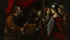 Achilles among the Daughters of Lycomedes, about 1625-1630. Creator: Pietro Paolini