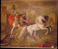 Achilles and Hector in the siege of Troy Achilles, the Greek hero of Iliad