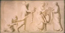 Achilles and the Daughters of Lycomedes, 1794-1798. Creator: Nicolai Abraham Abildgaard