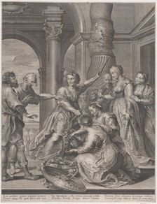 Achilles and the daughters of Lycomedes, ca. 1620-26., ca. 1620-26. Creator: Nicolaes Ryckmans