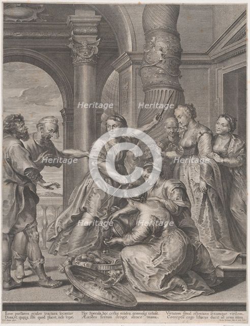 Achilles and the daughters of Lycomedes, ca. 1620-26., ca. 1620-26. Creator: Nicolaes Ryckmans.