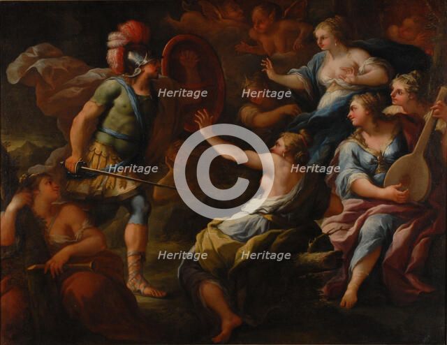 Achilles Discovered by Ulysses Among the Daughters of Lycomedes at Skyros. Artist: De Matteis, Paolo (1662-1728)