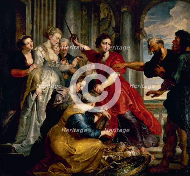 Achilles discovered by Ulysses and Diomedes, 1617-1618. Creator: Peter Paul Rubens.