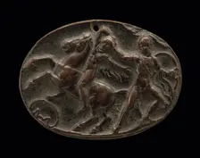 Achilles Seizing Troilus, before 1523. Creator: Unknown