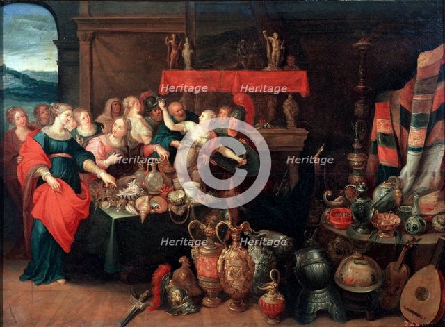 'Achilles Recognized', 1620s.  Artist: Frans Francken II